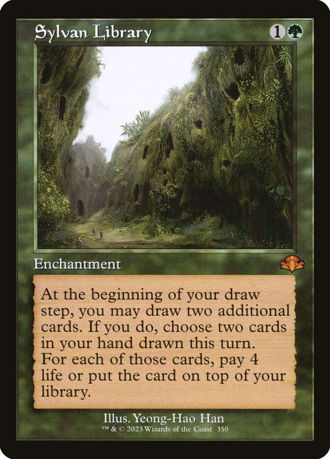 Sylvan Library - Retro Frame - Foil