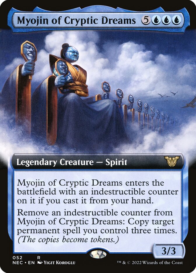 Myojin of Cryptic Dreams - Extended Art