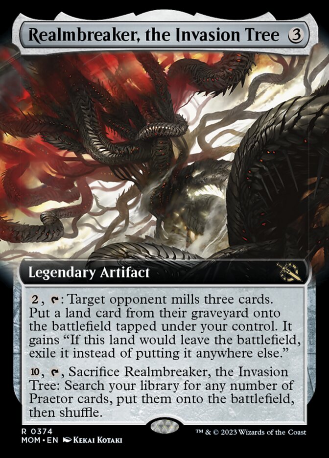 Realmbreaker, the Invasion Tree - Extended Art - Foil