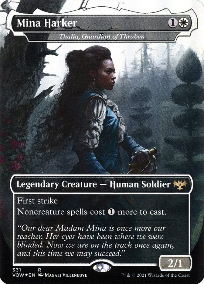 Mina Harker (Thalia, Guardian of Thraben) - Borderless Dracula Series