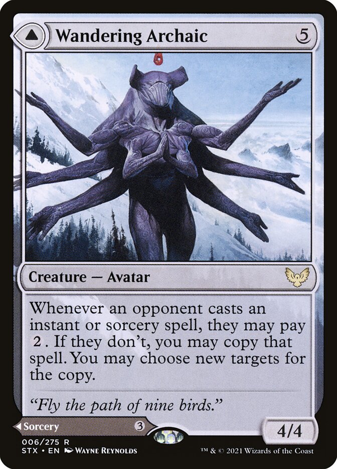 Wandering Archaic // Explore the Vastlands - Foil