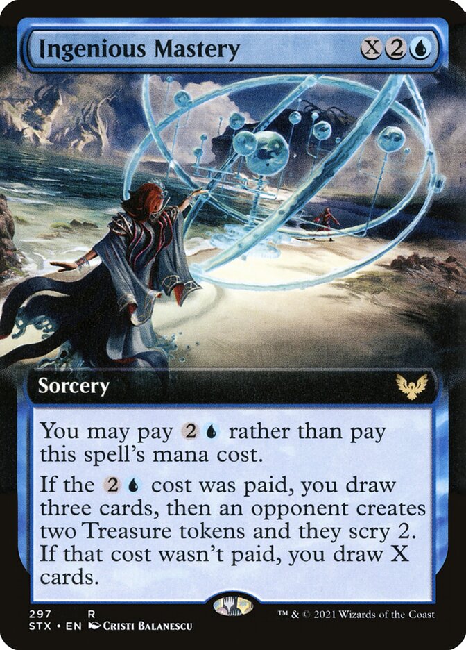 Ingenious Mastery - Extended Art - Foil