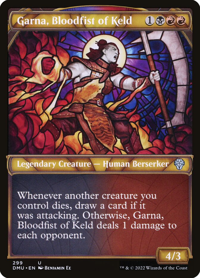 Garna, Bloodfist of Keld - Showcase - Foil