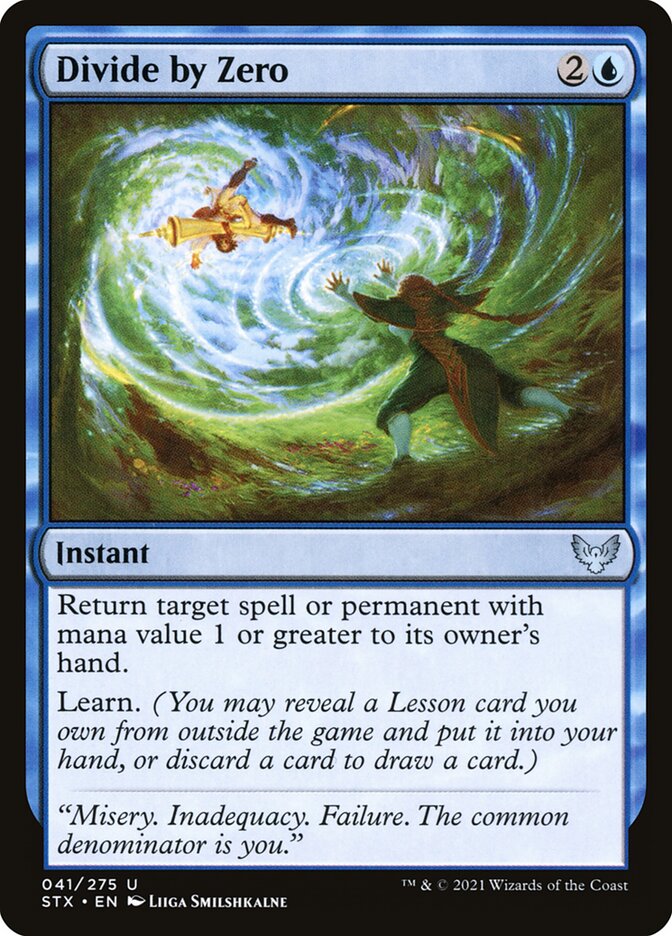 Divide by Zero - Foil