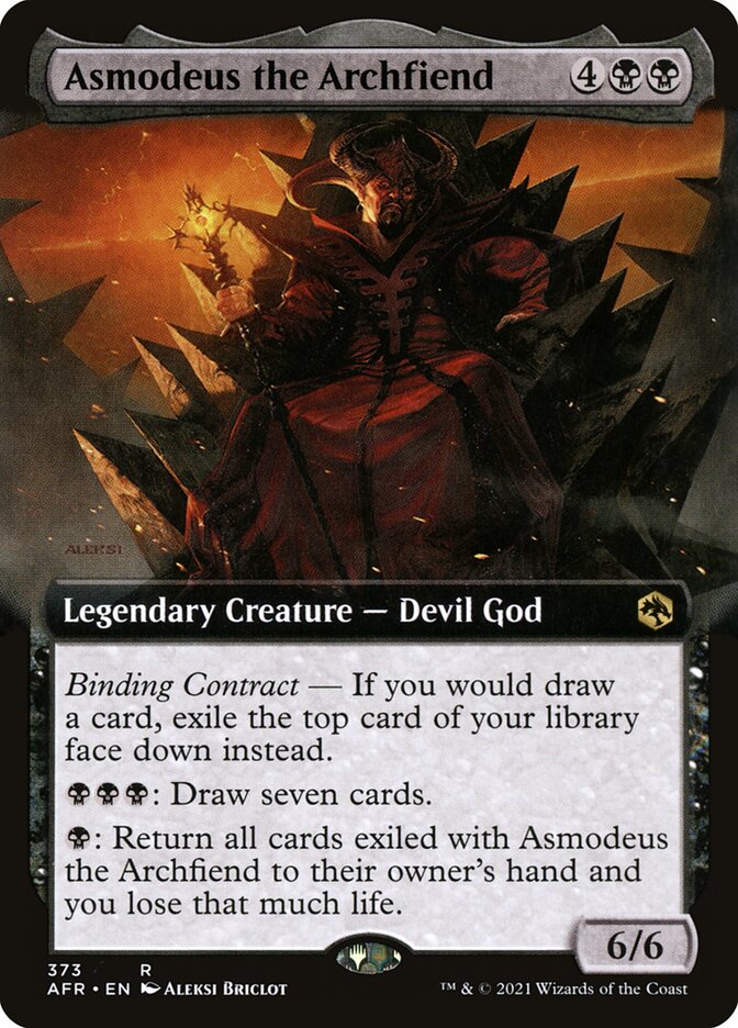 Asmodeus the Archfiend - Extended Art - Foil