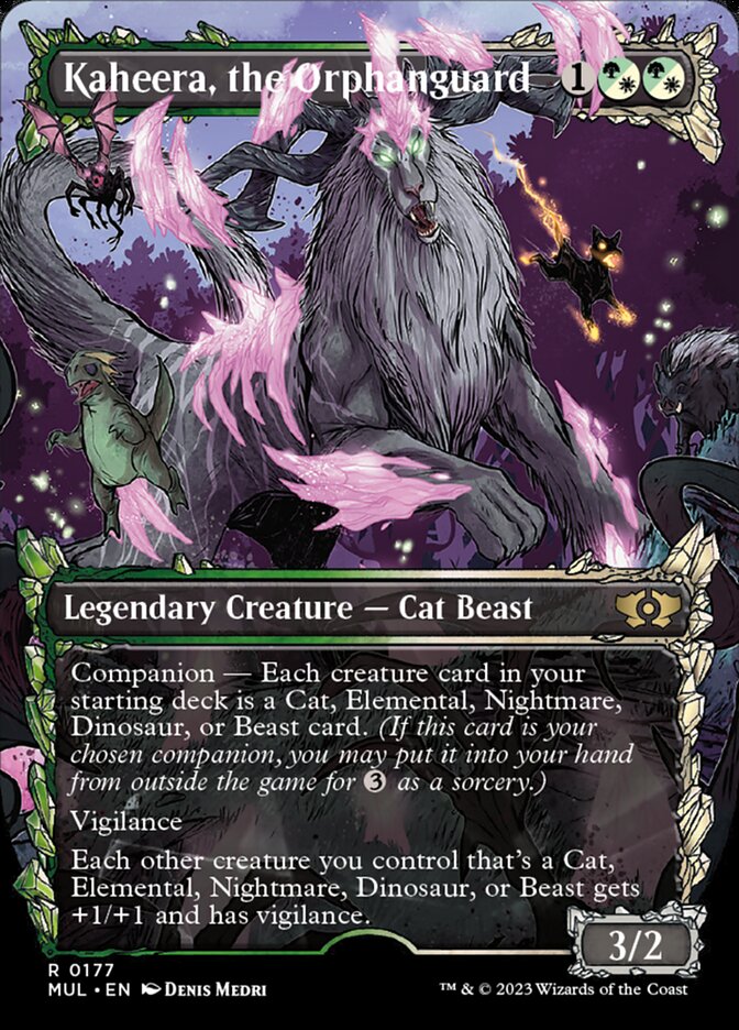 Kaheera, the Orphanguard - Borderless Halo Foil