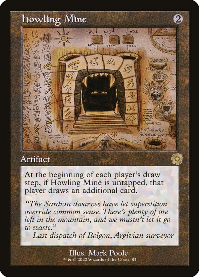Howling Mine - Schematic