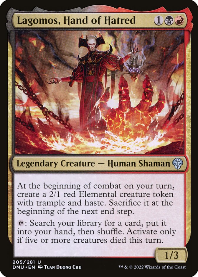 Lagomos, Hand of Hatred - Foil