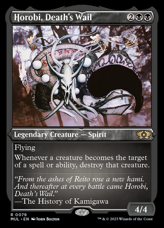 Horobi, Death's Wail - Etched - Foil