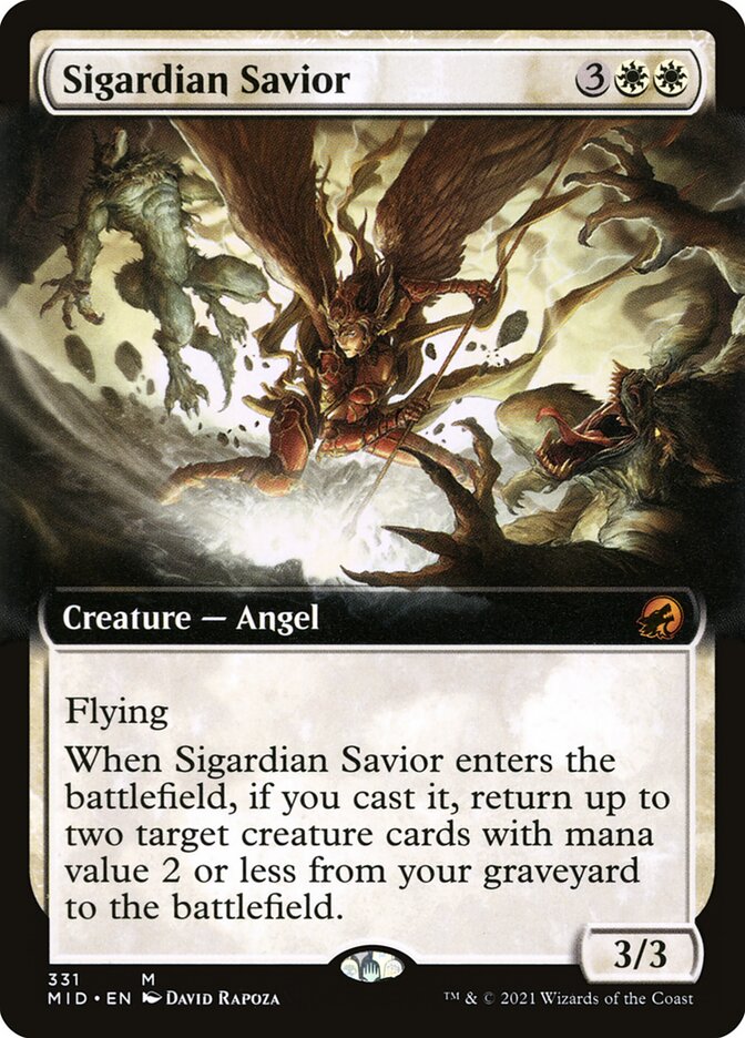 Sigardian Savior - Extended Art - Foil