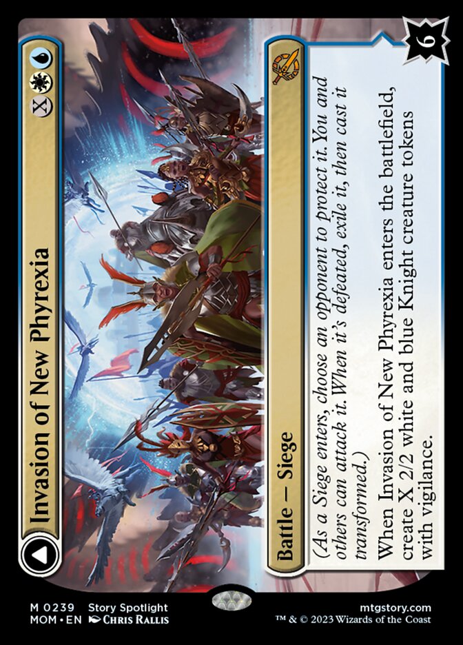 Invasion of New Phyrexia // Teferi Akosa of Zhalfir