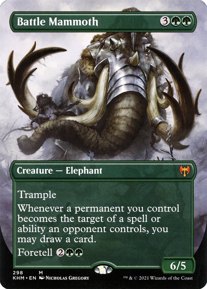 Battle Mammoth - Borderless - Foil