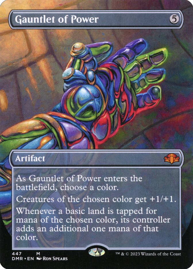 Gauntlet of Power - Borderless - Foil