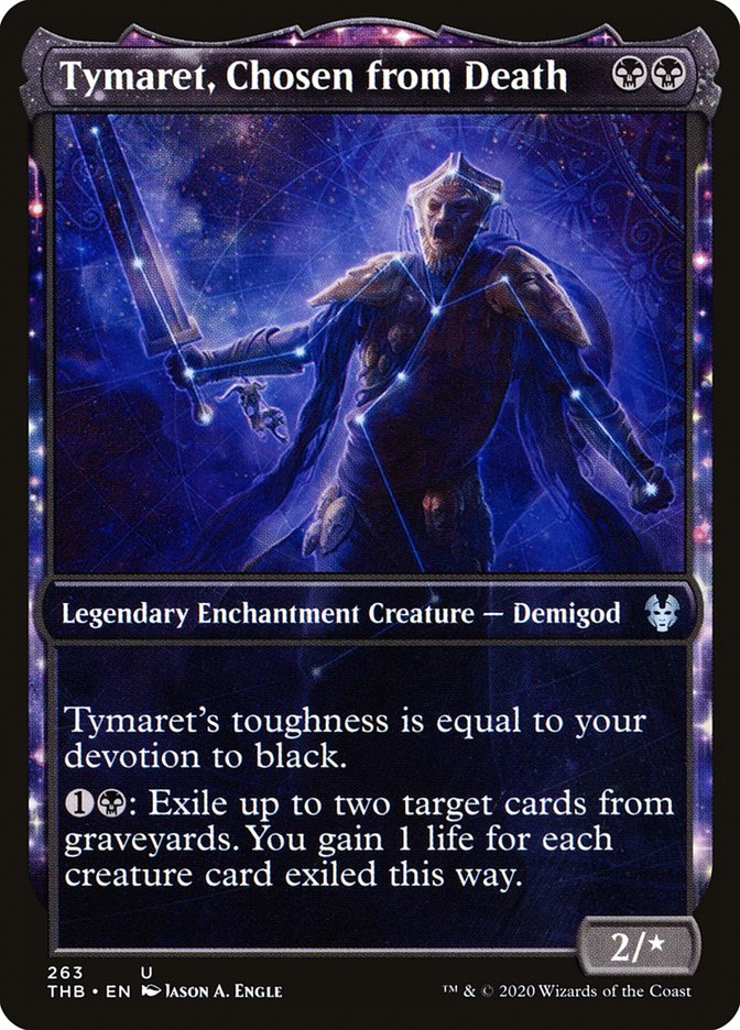 Tymaret, Chosen from Death - Showcase Nyx Touched - Foil