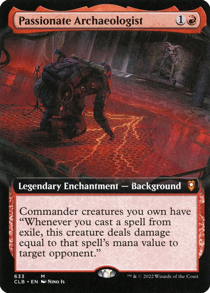Passionate Archaeologist - Extended Art