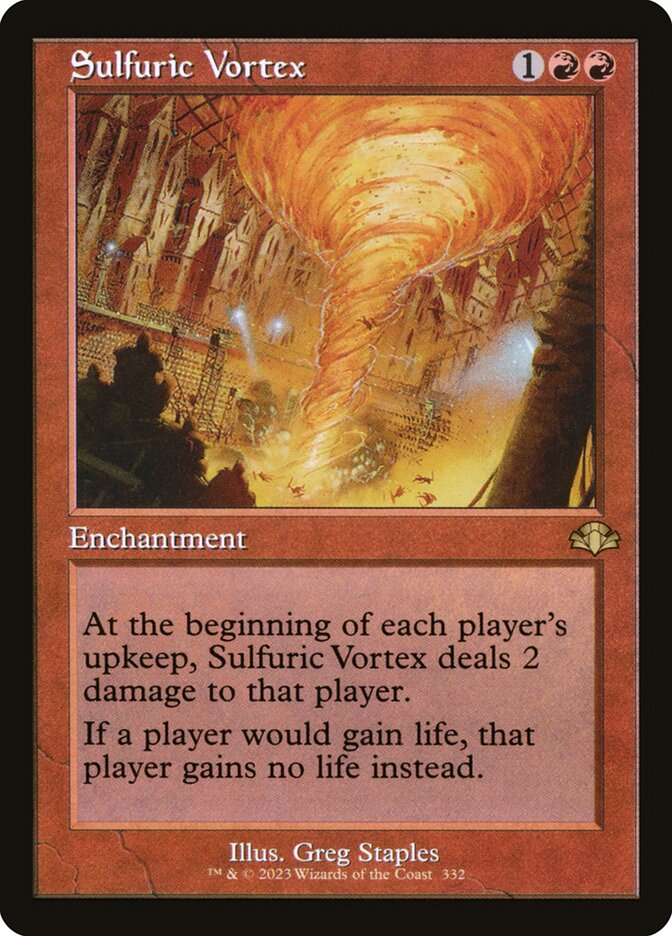 Sulfuric Vortex - Retro Frame - Foil