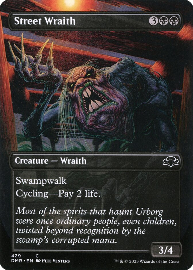 Street Wraith - Borderless - Foil