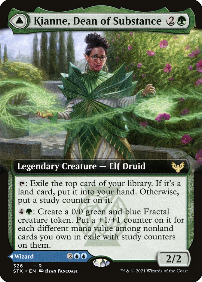 Kianne, Dean of Substance // Imbraham, Dean of Theory - Extended Art