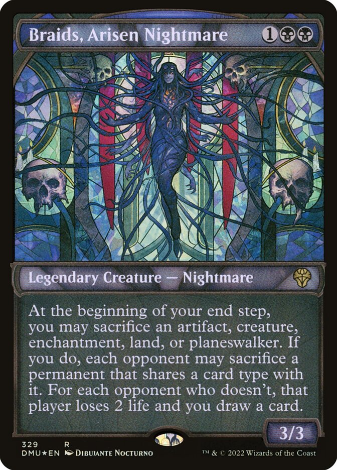 Braids, Arisen Nightmare - Textured - Foil