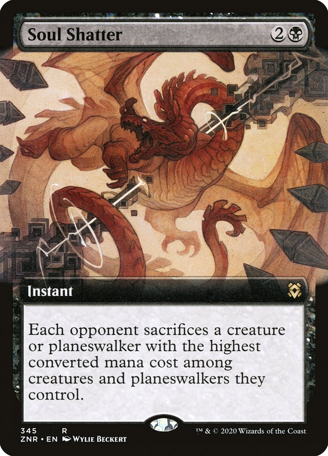 Soul Shatter - Extended Art - Foil