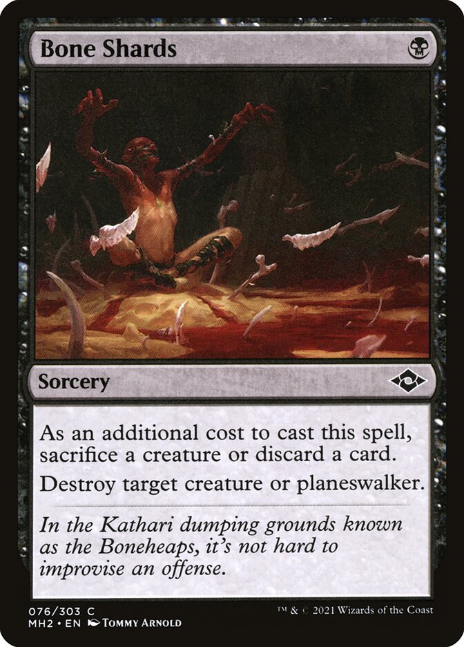 Bone Shards - Foil