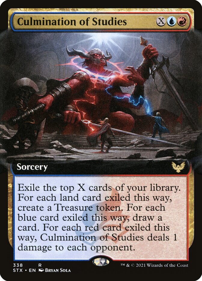 Culmination of Studies - Extended Art - Foil