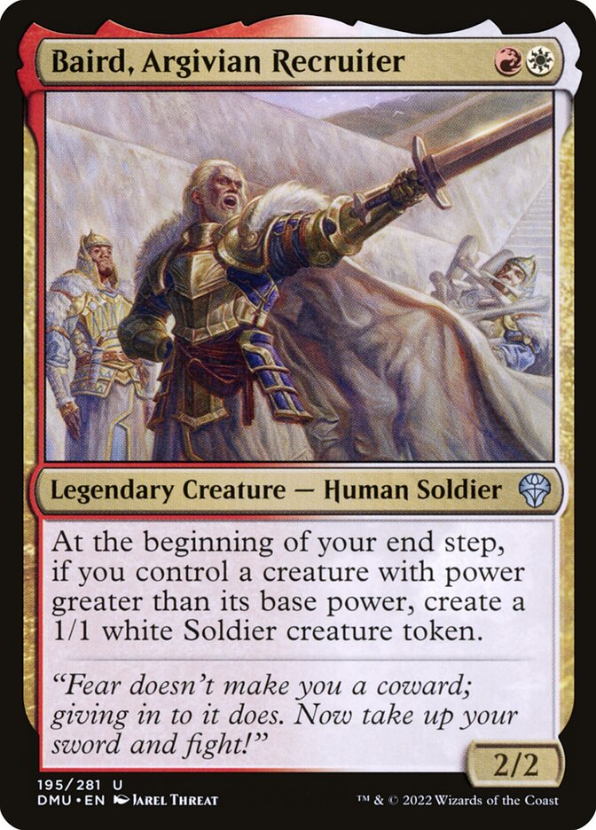 Baird, Argivian Recruiter - Foil