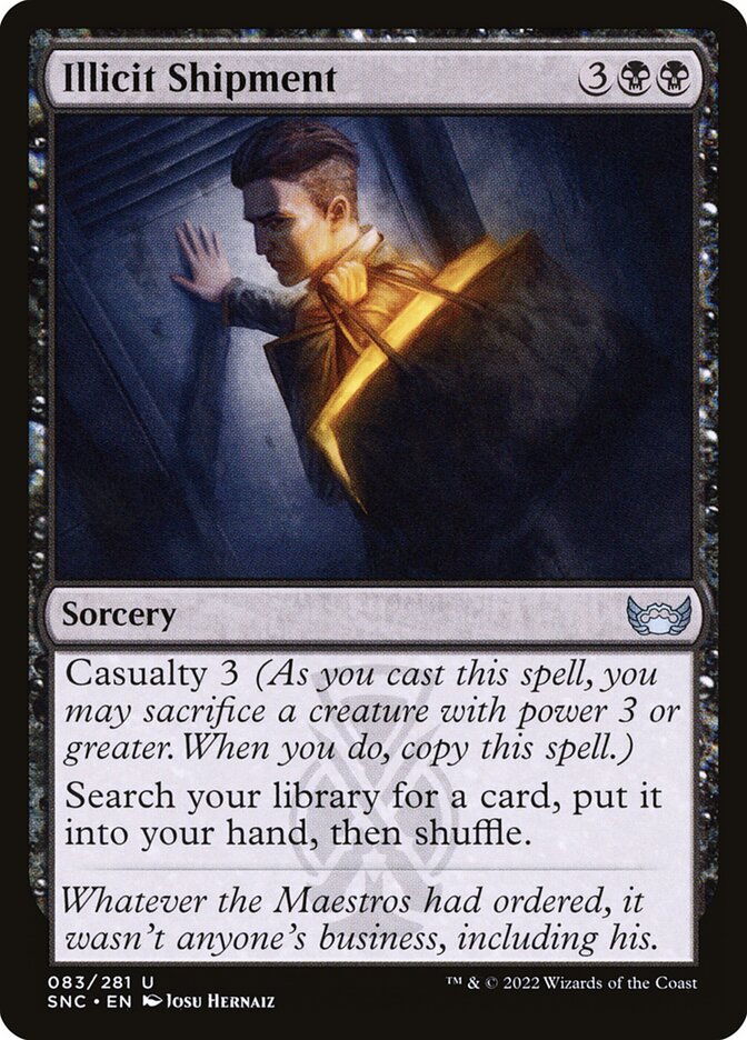 Illicit Shipment - Foil