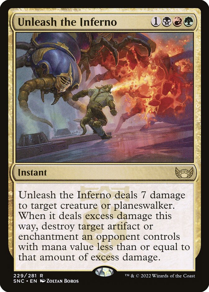 Unleash the Inferno - Foil
