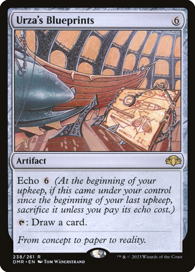 Urza's Blueprints - Foil