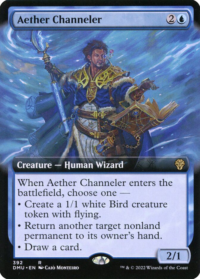 Aether Channeler - Extended Art - Foil