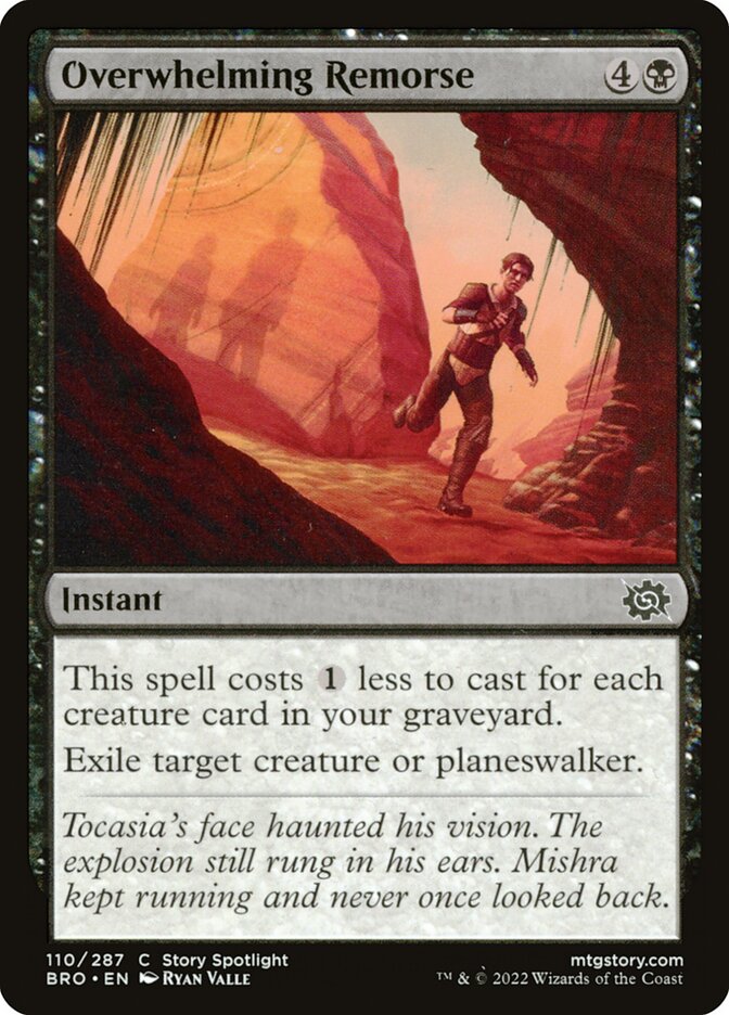 Overwhelming Remorse - Foil