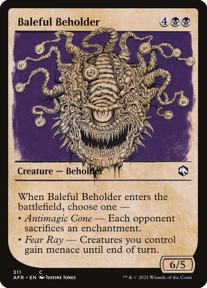 Baleful Beholder - Showcase - Foil