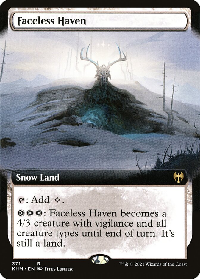 Faceless Haven - Extended Art - Foil