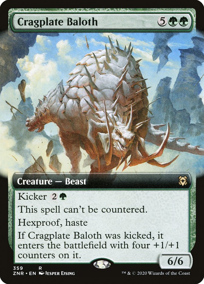 Cragplate Baloth - Extended Art