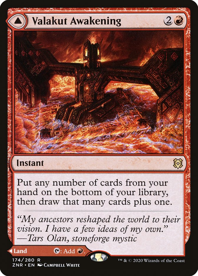 Valakut Awakening // Valakut Stoneforge - Foil