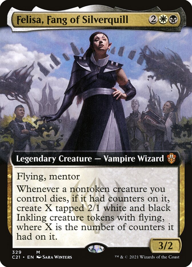 Felisa, Fang of Silverquill - Extended Art