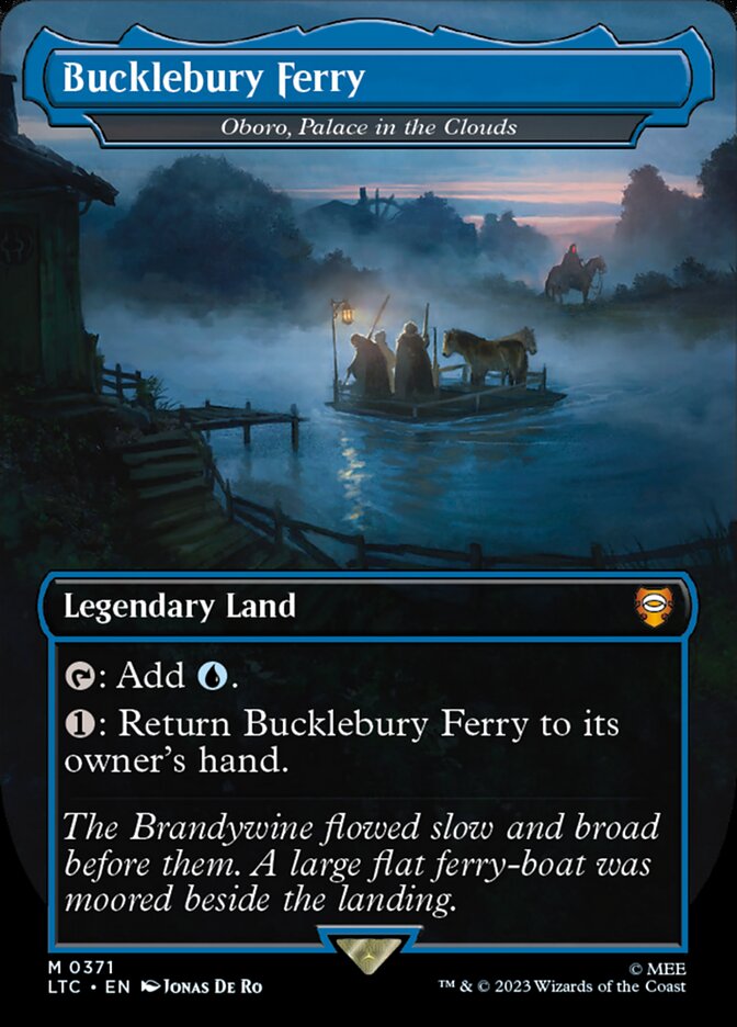 Bucklebury Ferry (Oboro, Palace in the Clouds) - Borderless - Foil