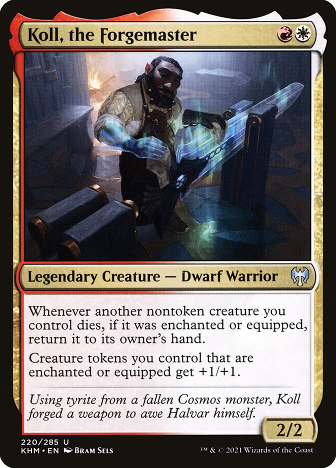 Koll, the Forgemaster - Foil