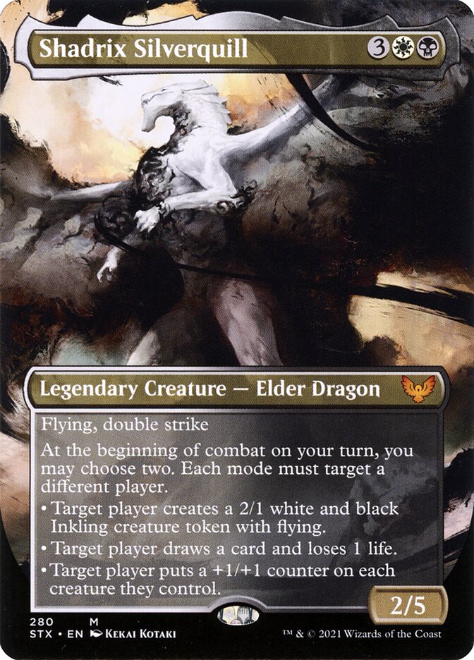 Shadrix Silverquill - Borderless - Foil