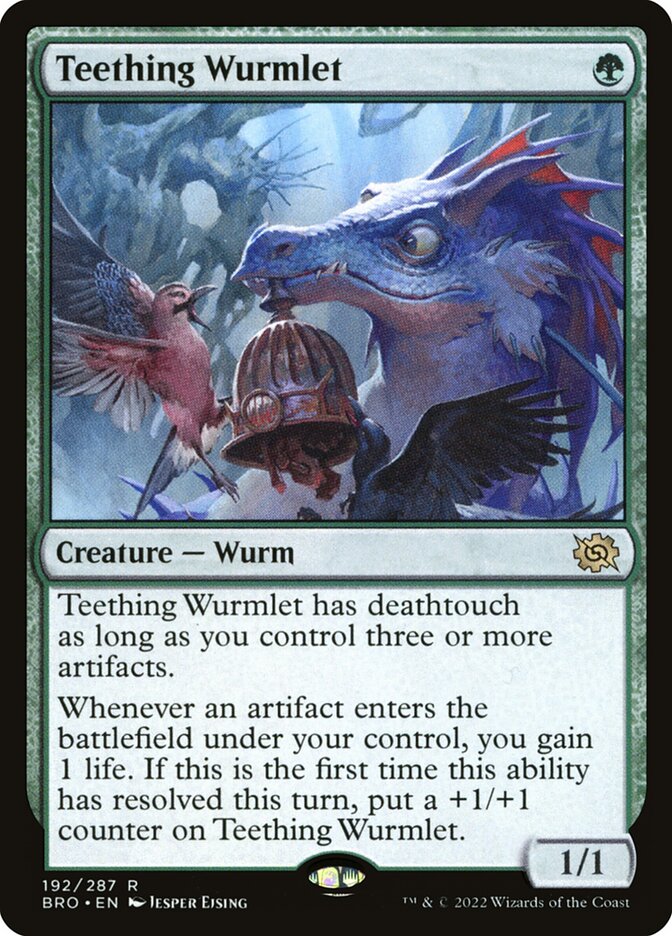 Teething Wurmlet - Foil