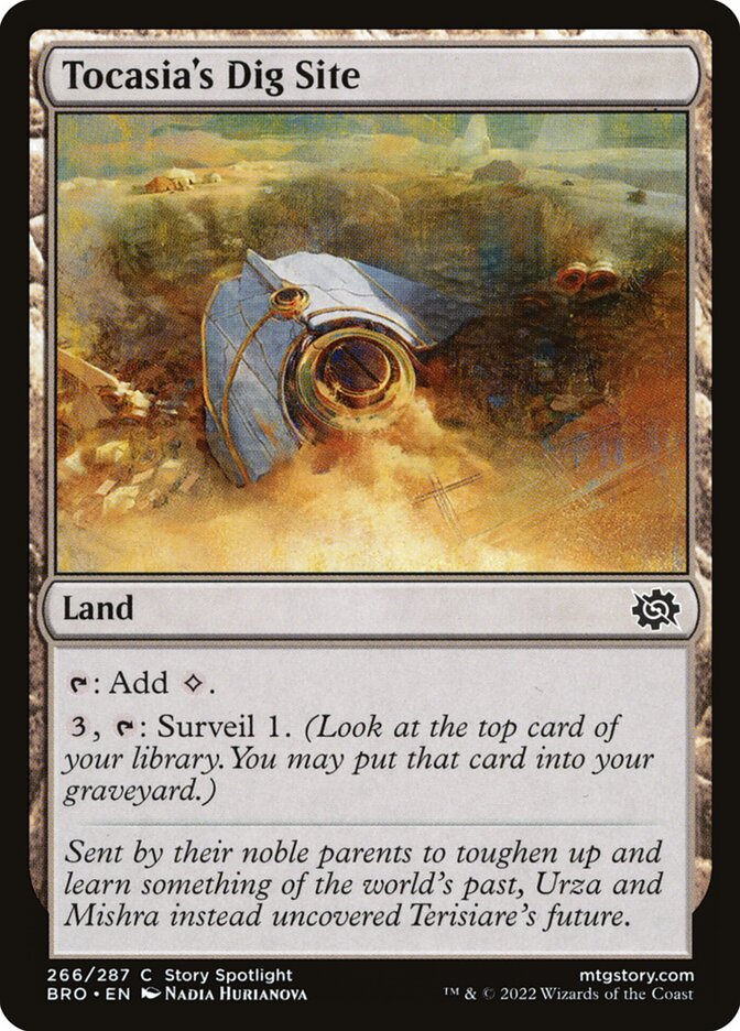 Tocasia's Dig Site - Foil