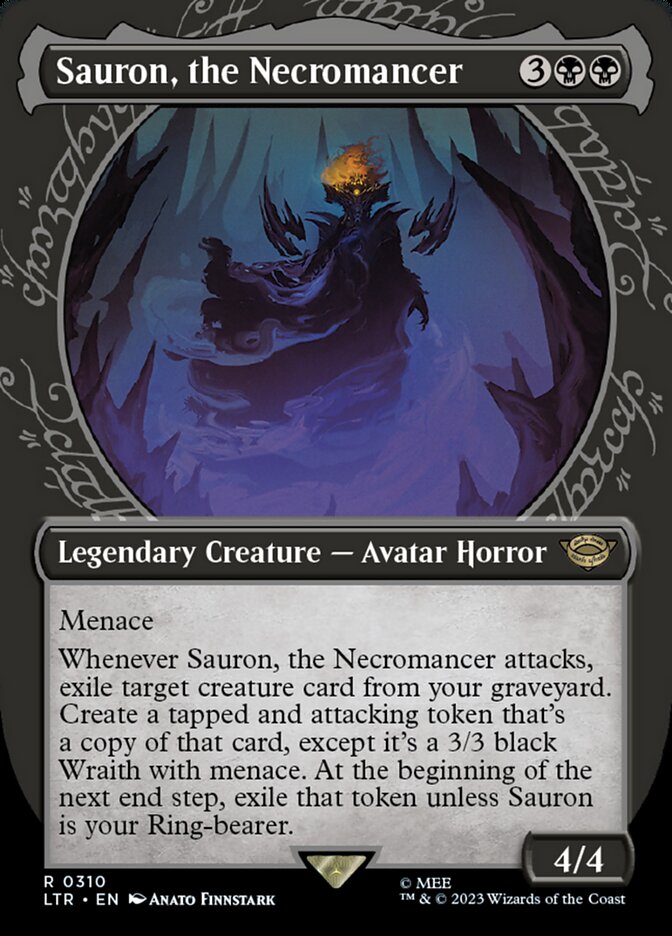 Sauron, the Necromancer - Showcase - Foil