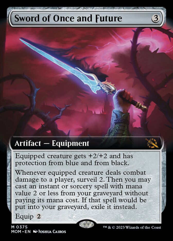 Sword of Once and Future - Extended Art - Foil