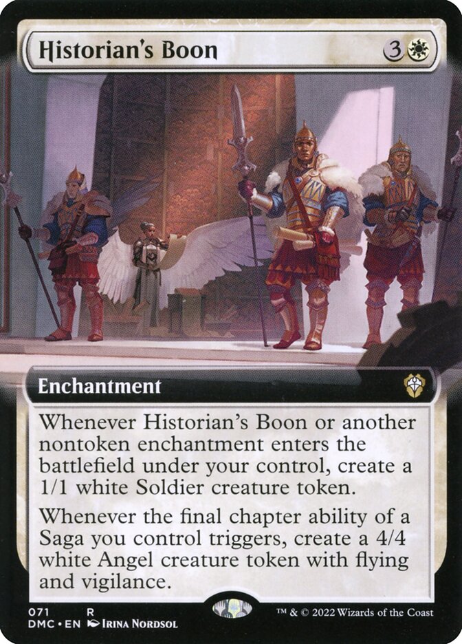 Historian's Boon - Extended Art