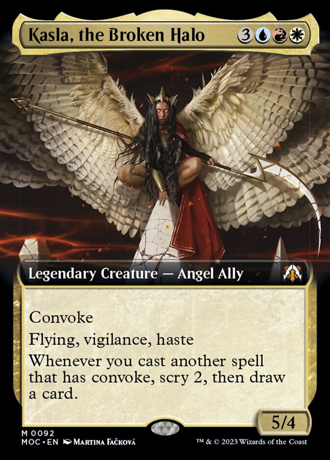 Kasla, the Broken Halo - Extended Art - Foil