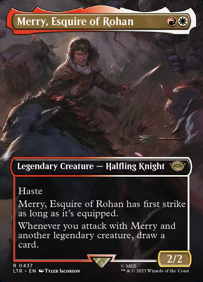 Merry, Esquire of Rohan - Borderless - Foil