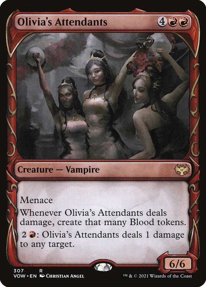 Olivia's Attendants - Showcase - Foil