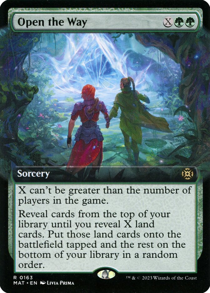 Open the Way - Extended Art - Foil
