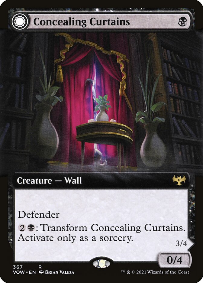 Concealing Curtains // Revealing Eye - Extended Art - Foil